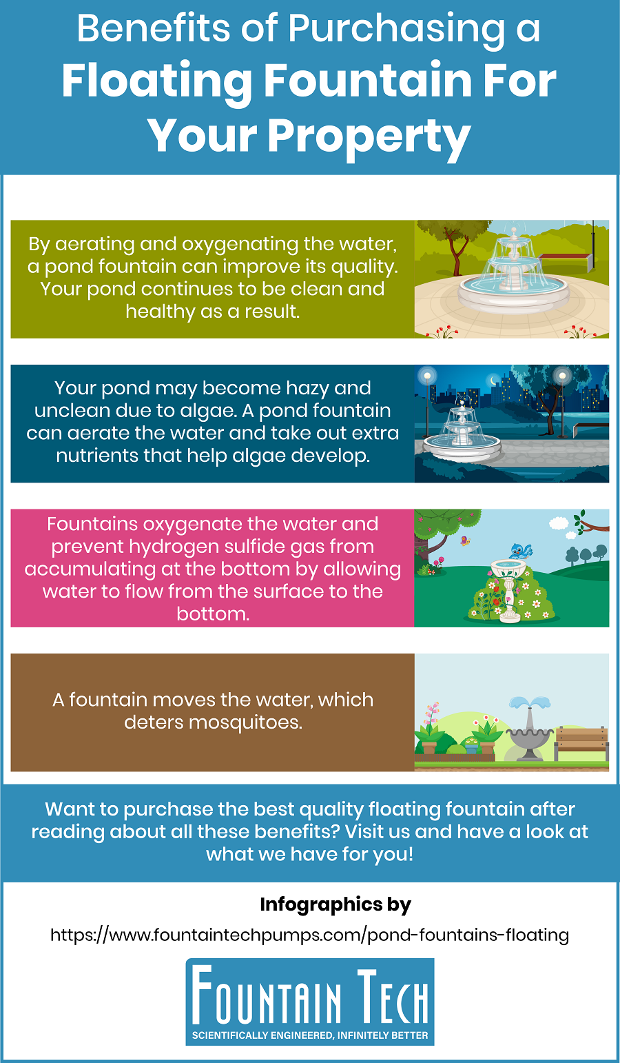 Benefits of Purchasing a Floating Fountain
