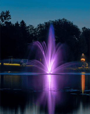 Pond Fountain Lights
