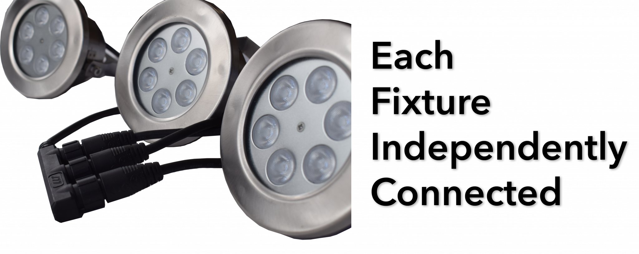 Premium Stainless Steel LED Light Kits for Floating Fountains