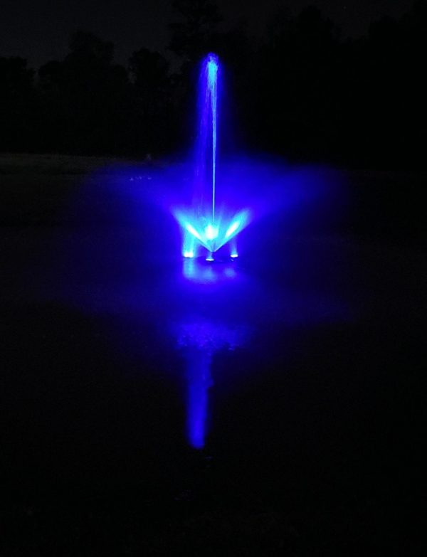 Remote Controlled Fountain with Light Kit